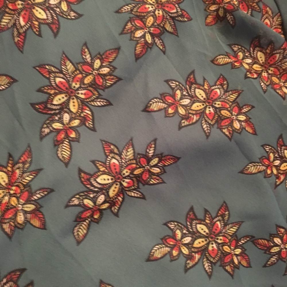 NWT Medium LuLaRoe floral Lucy maxi skirt